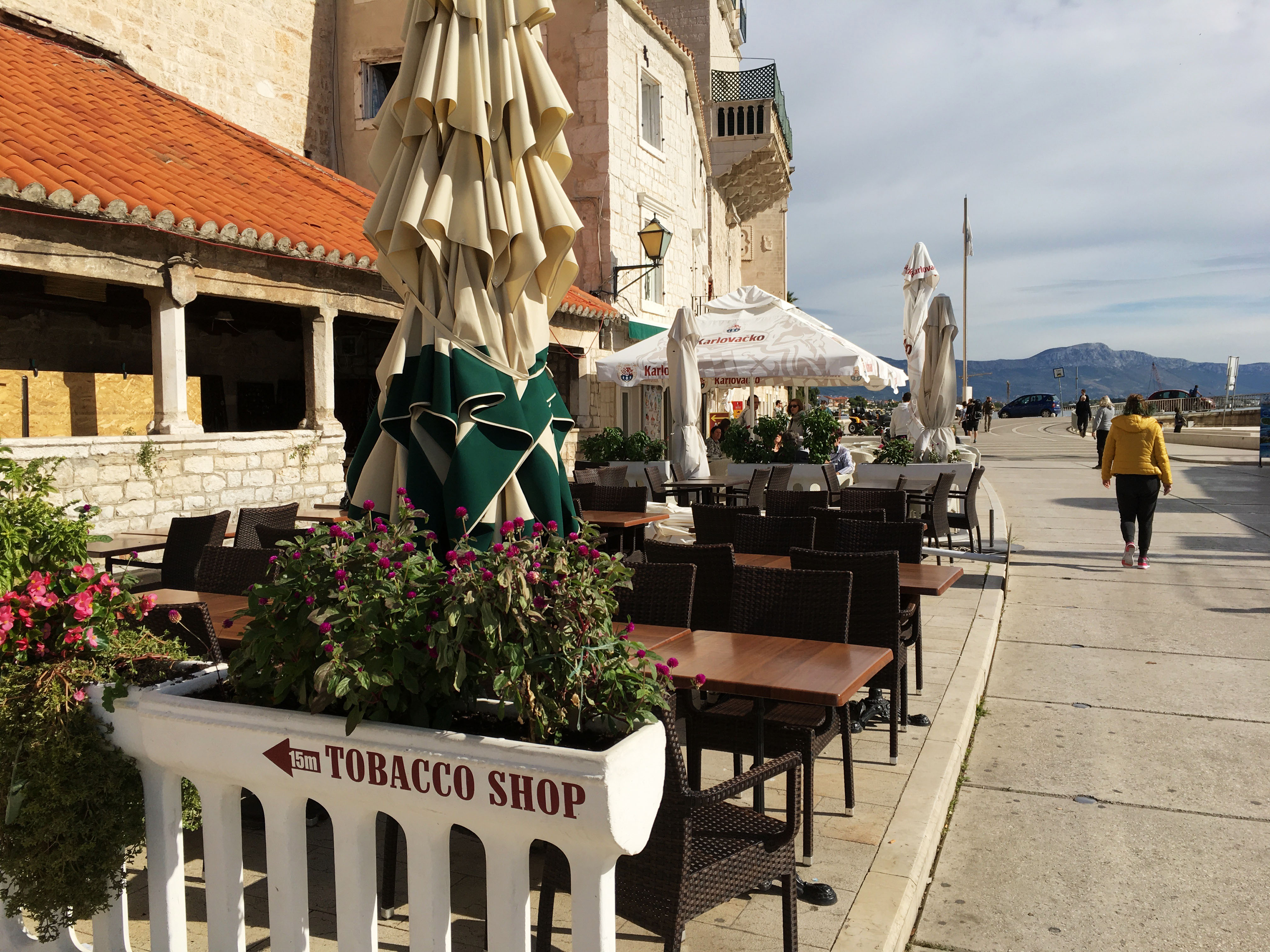 Bars & Restaurants not always accept Euros- Split Croatia