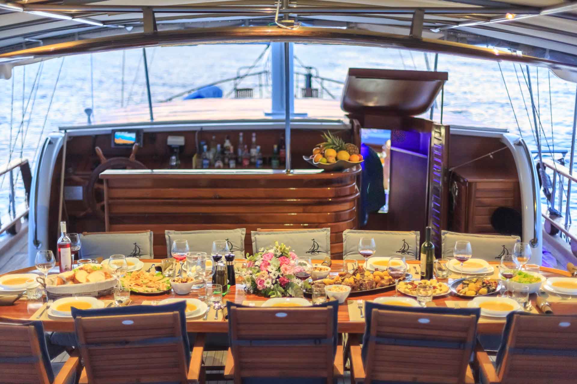 gastronomic gulet cruises