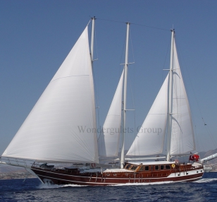 Luxury wg te 003 gulet charter Croatia and Montenegro 34 meters