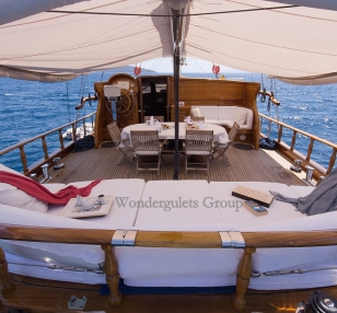 Luxury wg tc 003 gulet charter Turkey 23.90meters