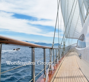 Luxury WG KB 001 gulet charter Croatia & Montenegro 40 meters