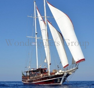 Caicco Superior 6 cabine per crociere in Sicilia