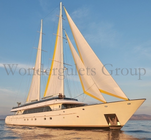 Lux Motorsailer 49-meter Croatia and Montenegro cruises