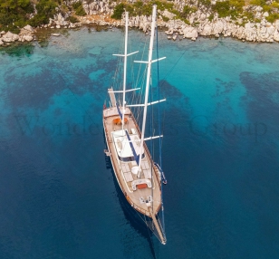 Luxury wg tu 009 gulet charter Greece Turkey 30 meters